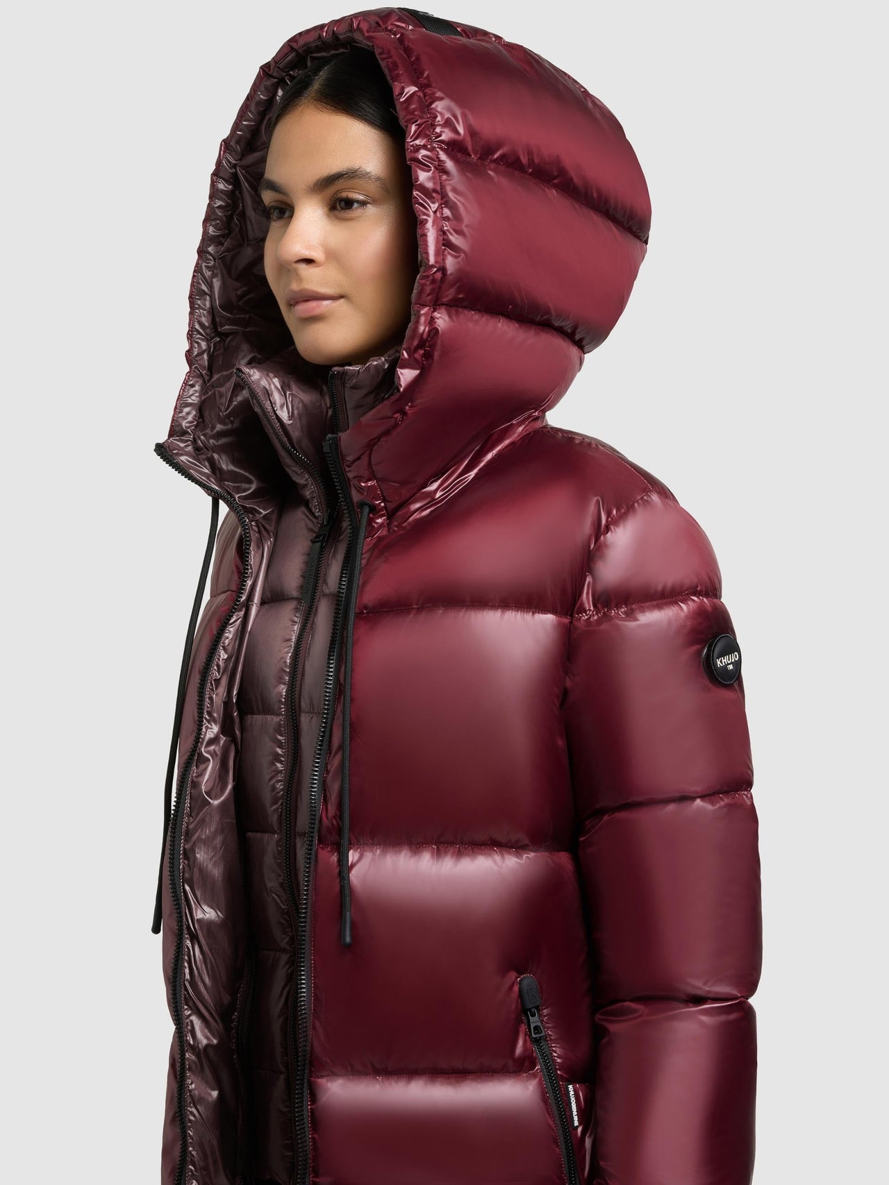 1238JK253 633MAH-RED | Jacke DASHA MAHAGONI RED