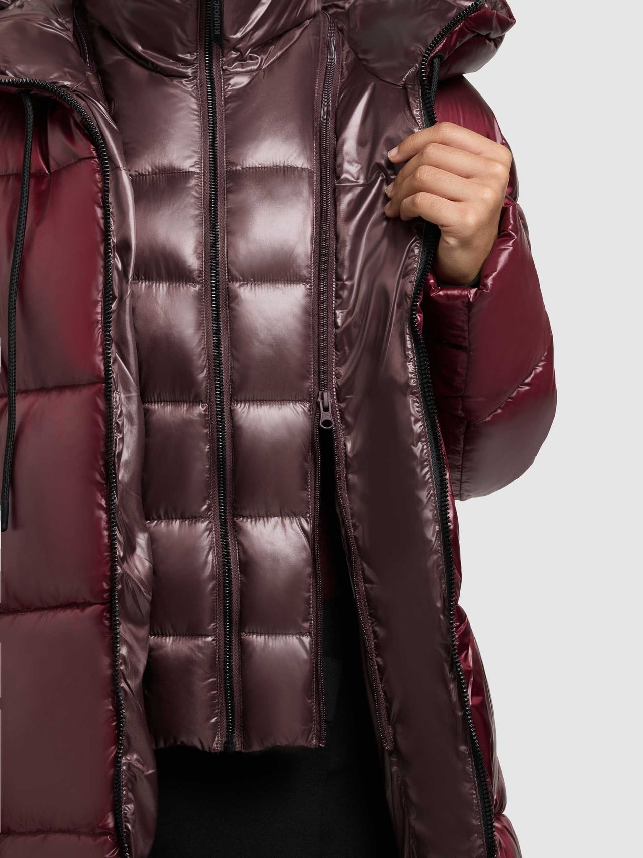 1238JK253 633MAH-RED | Jacke DASHA MAHAGONI RED