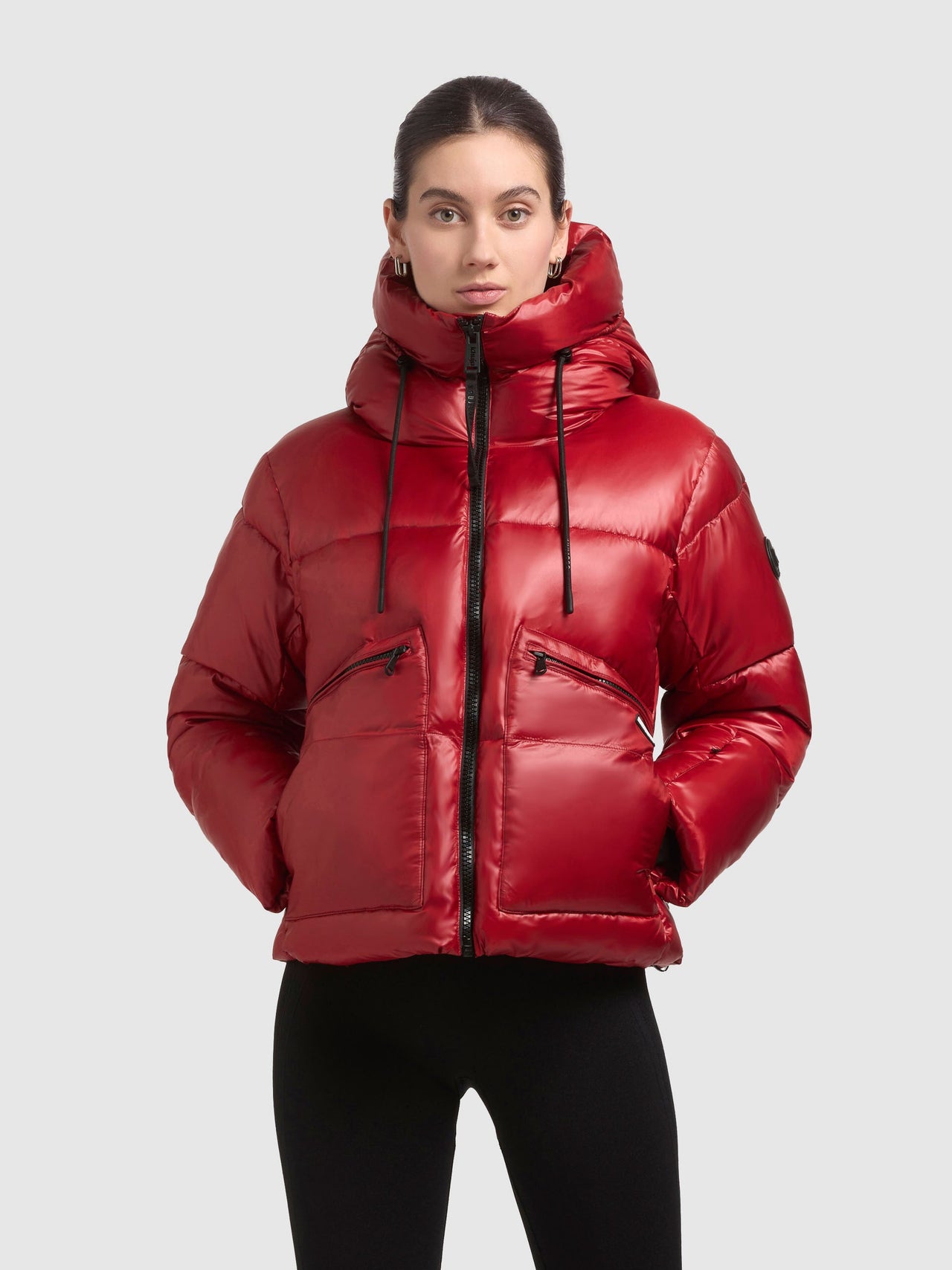 1128JK253 697NEB-RED | Jacke LUNA NEBULA RED