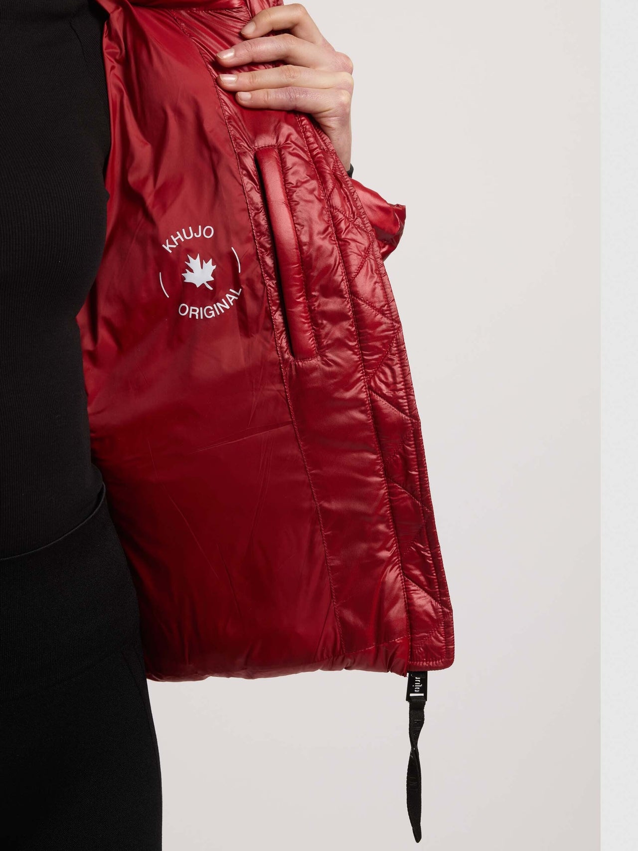 1128JK253 697NEB-RED | Jacke LUNA NEBULA RED