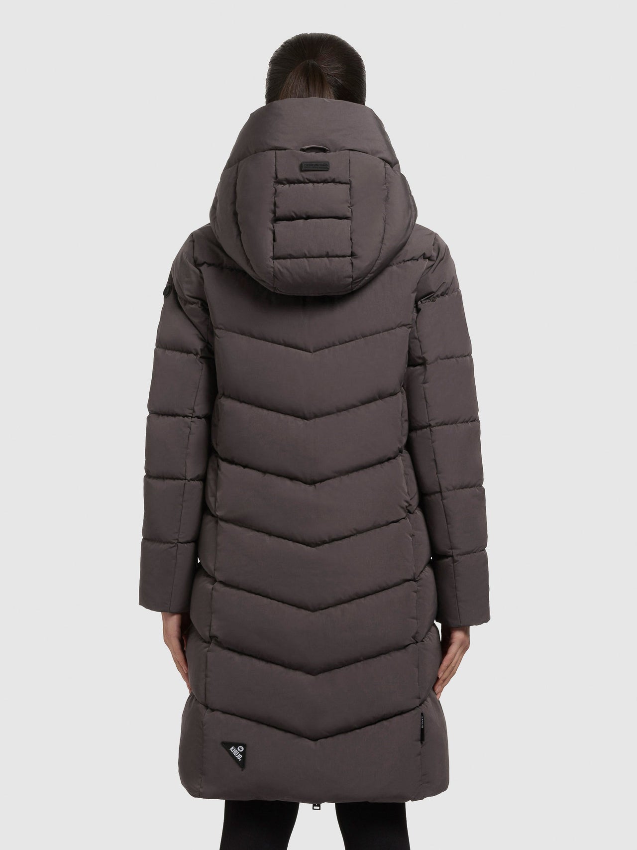1098CO253 396WIT-GRE | Mantel MIKIA3 GRAPHITE GREY