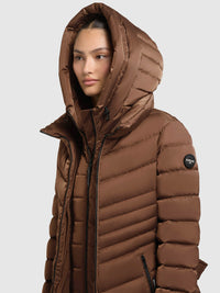Thumbnail for 1054JK253 572COP-BRO | Jacke KINA COPPER BROWN