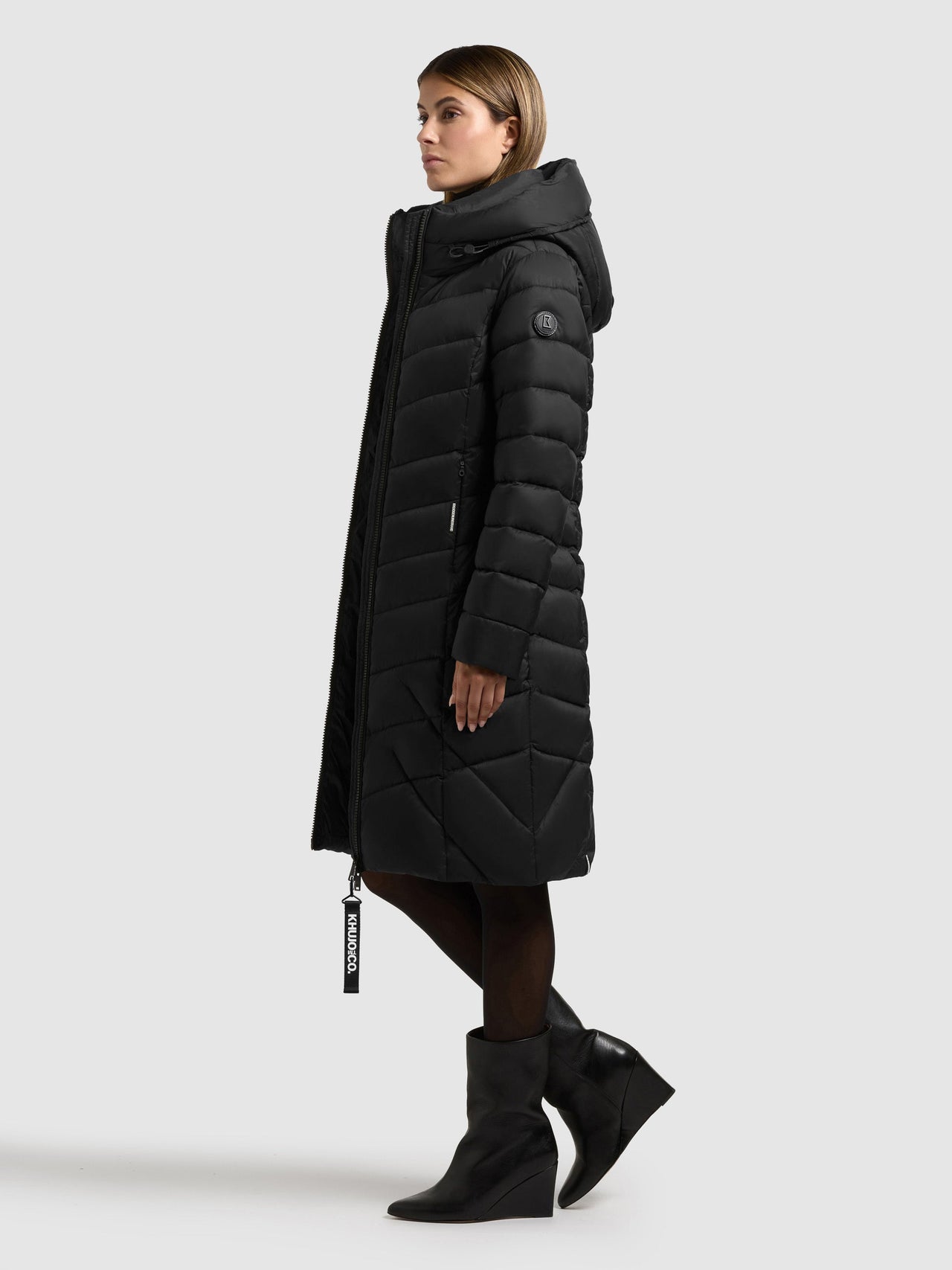 1193CO253 "" (200 black) | Mantel ODANA4 BLACK