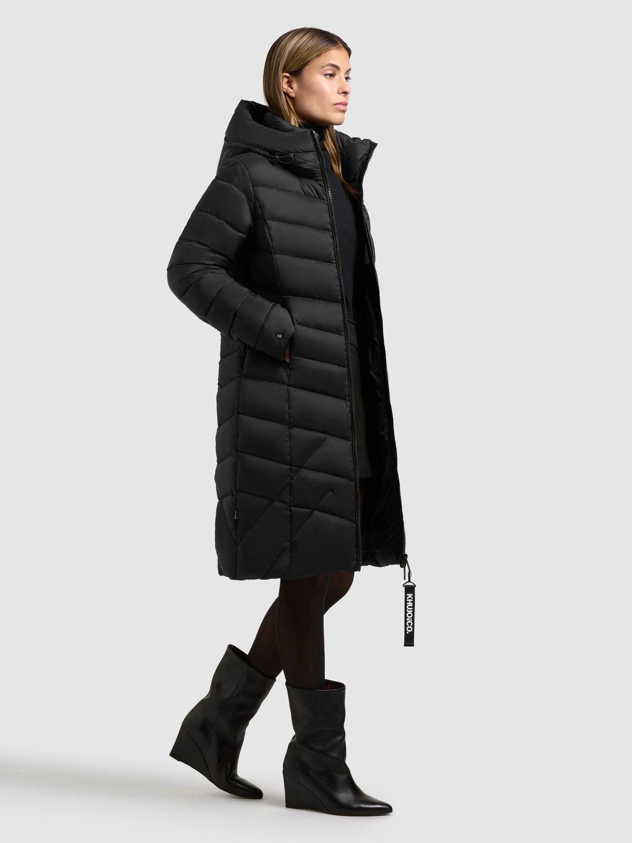 1193CO253 "" (200 black) | Mantel ODANA4 BLACK