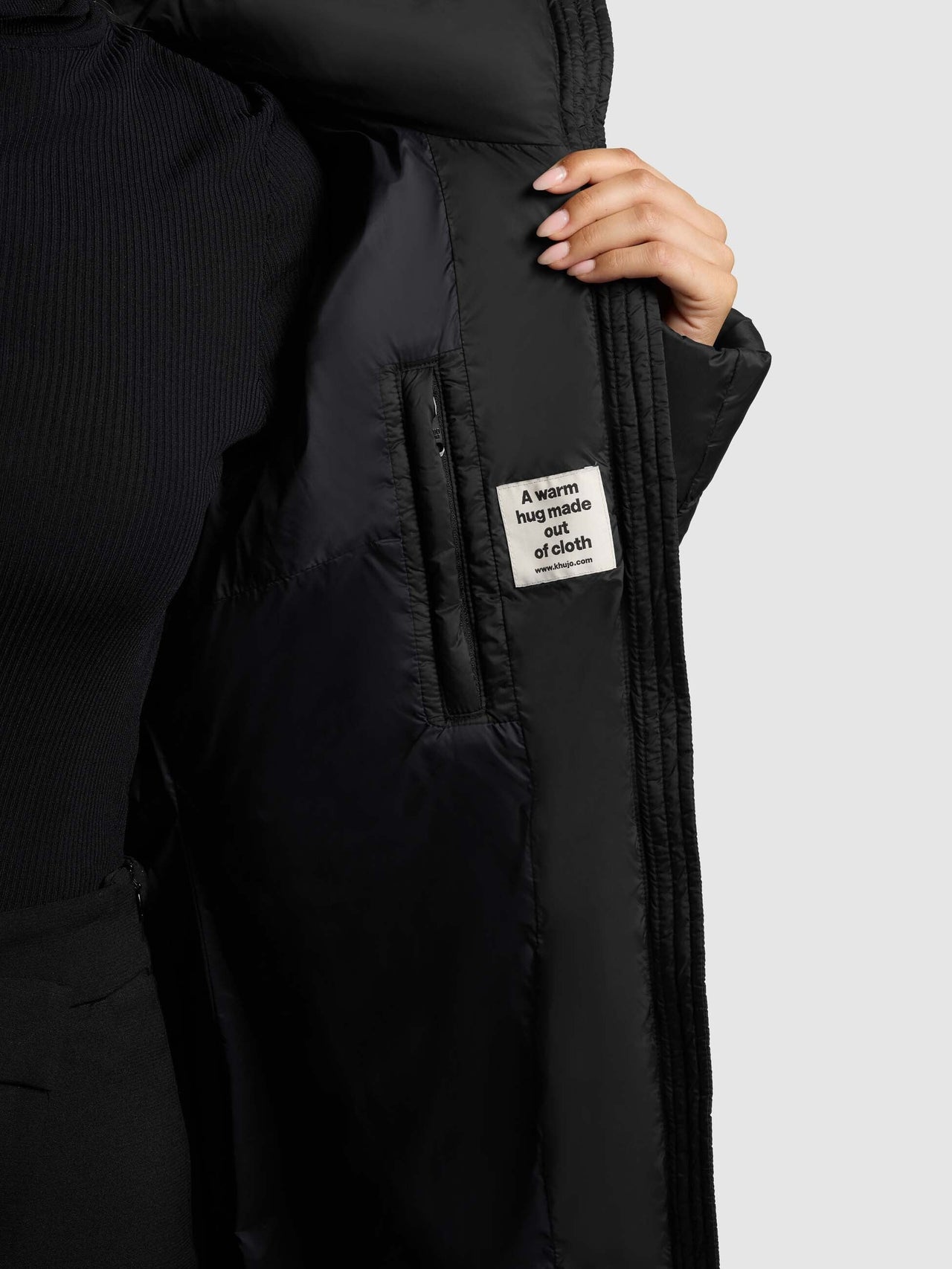 1193CO253 "" (200 black) | Mantel ODANA4 BLACK