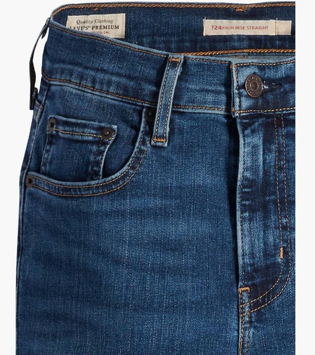 Levi Strauss Jeans 1888302070 07 | 724™ Straight Jeans Mit Hohem Bund