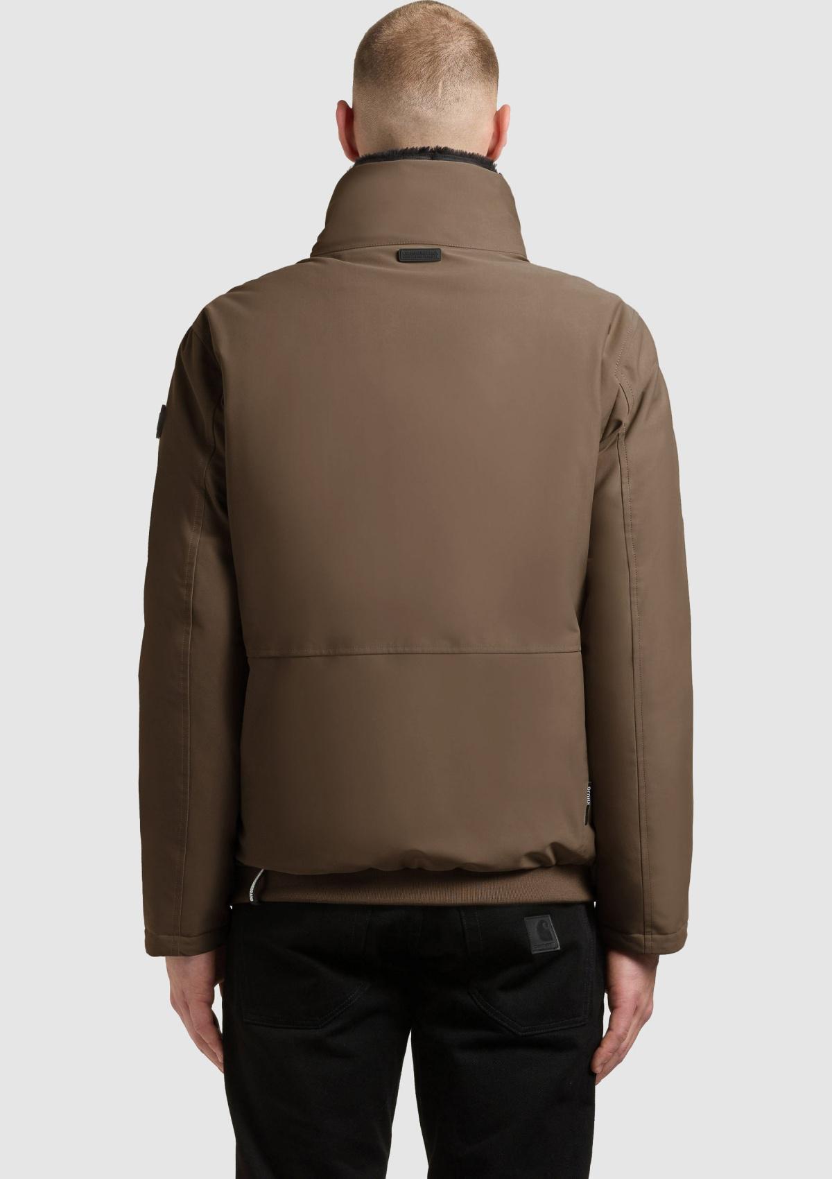 2068JK253 317DUL-GRE | Jacket HUEY DULL GREEN