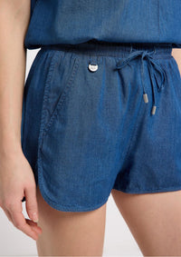 Thumbnail for 2611-50018 2040 | PERRINE SHORTS DENIM