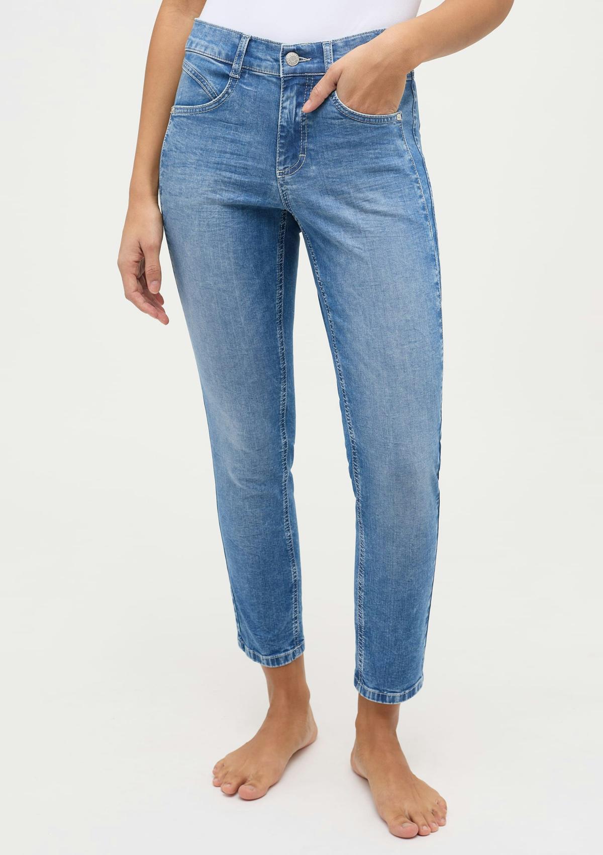 332684407 34758 | Jeans Ornella Seam mit Used-Waschung