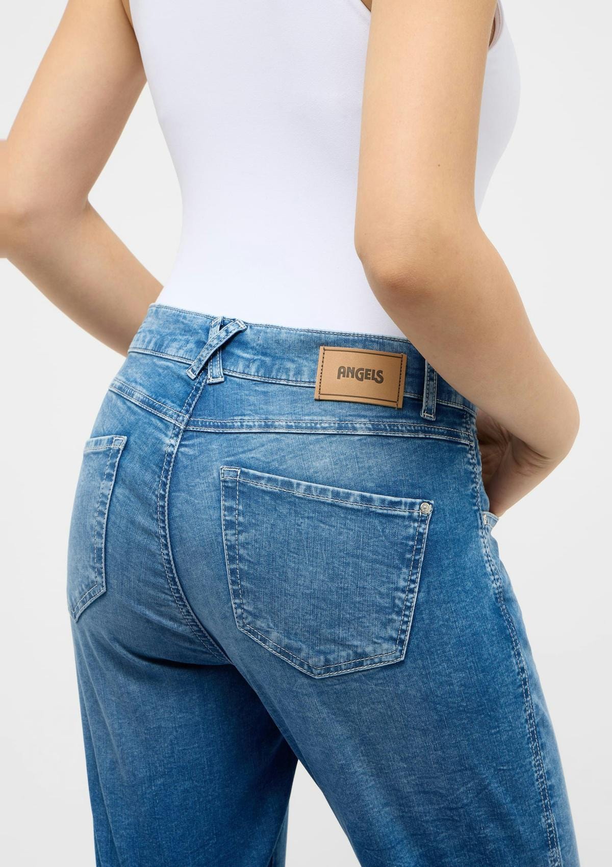 Angels Jeans 3328136 34758 | Basic-Jeans Darleen Crop TU