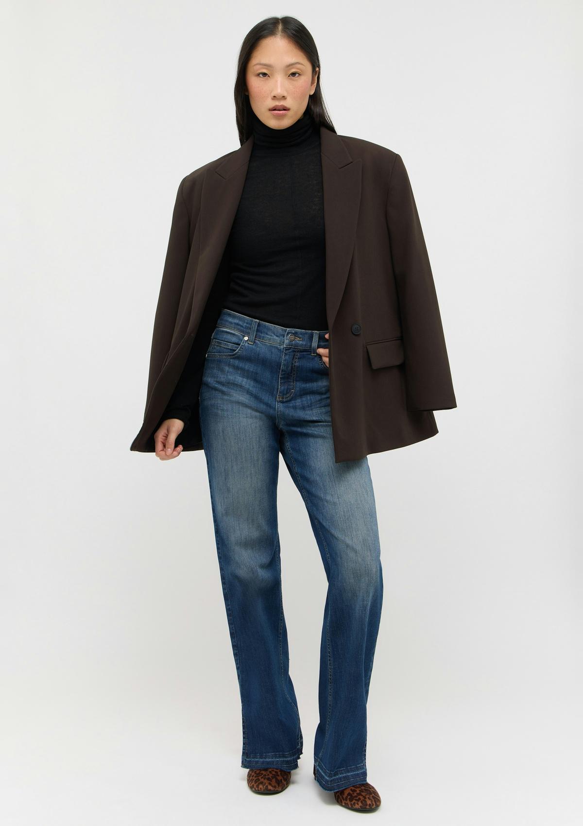 3502907 33258 | Jeans Lara Boho mit Saum-Schlitz