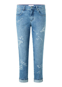 Thumbnail for 3508192 3475 | Jeans Darleen Crop TU mit Parisprint