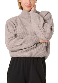 Thumbnail for 18-10276-00-9148 2006 | Fray Mock Neck Pullover