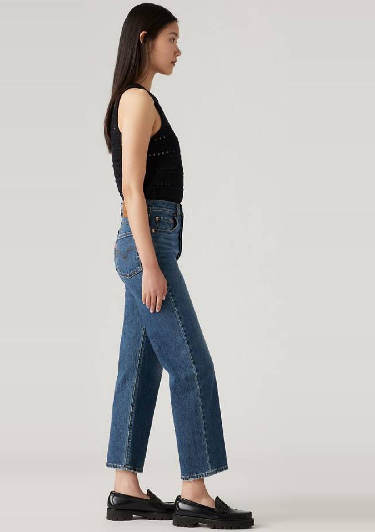 Levi Strauss Jeans 7269302180 18 | Ribcage Straight Ankle Jeans