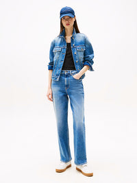 Thumbnail for DW0DW20644 1A5 | Slim Straight Jeans mit hohem Bund