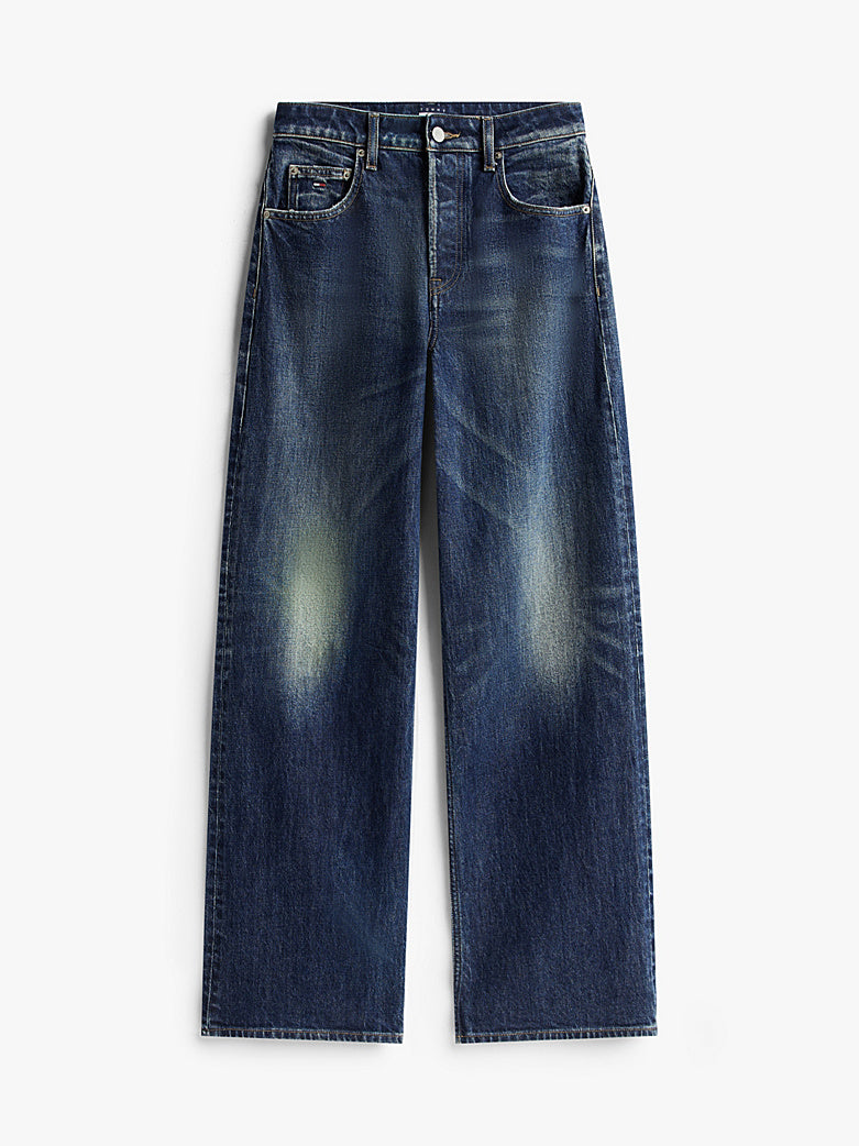 DW0DW22134 1BK | Mia Relaxed Straight Jeans mit mittelhohem Bund