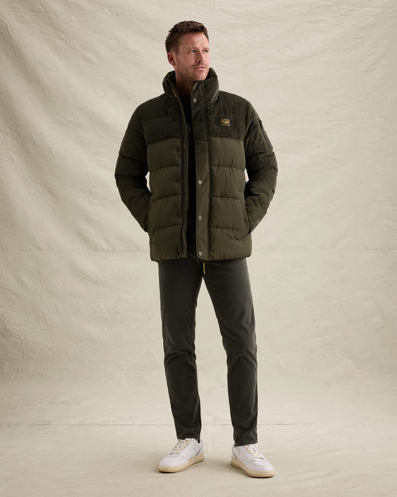 PJA2609120 8039-Beluga | Gobbler Mix Jacke