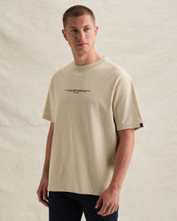 Thumbnail for PKC2609352 7013-Bone White | T-Shirt im Relaxed Fit aus 100 % Baumwolle mit Rückenprint