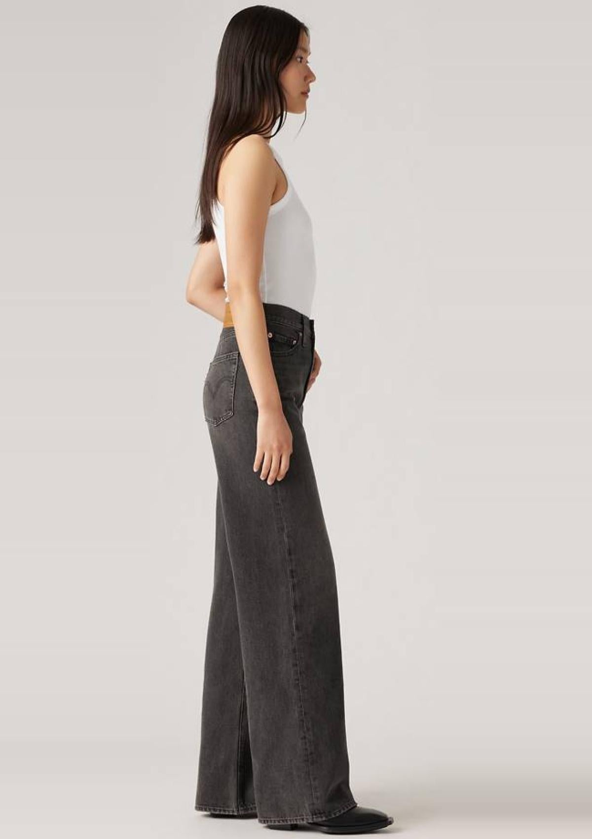 Levi Strauss Jeans A608100110 11 | Ribcage Wide Leg Jeans