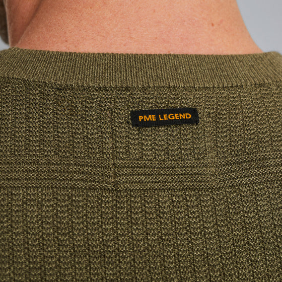 PKW2508305 6416 | Pullover mit Streifenmuster