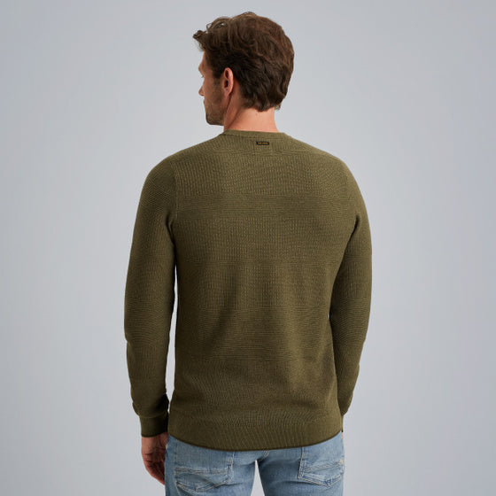 PKW2508305 6416 | Pullover mit Streifenmuster