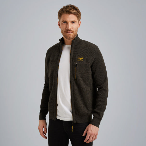 PKC2509368 8039 | Strickjacke mit Reißverschluss