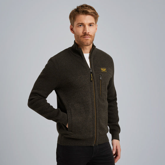 PKC2509368 8039 | Strickjacke mit Reißverschluss