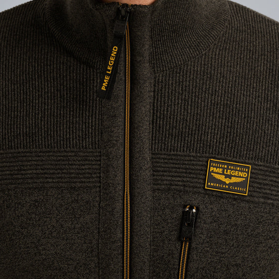 PKC2509368 8039 | Strickjacke mit Reißverschluss