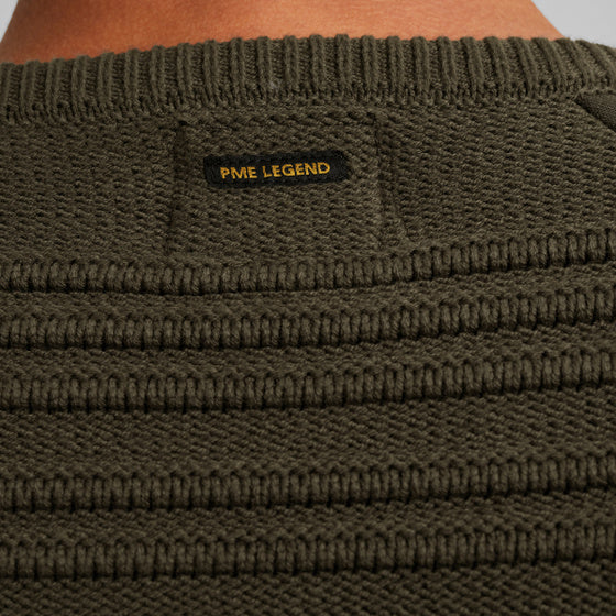 PKW2509323 8039 | Pullover aus einer Materialmischung