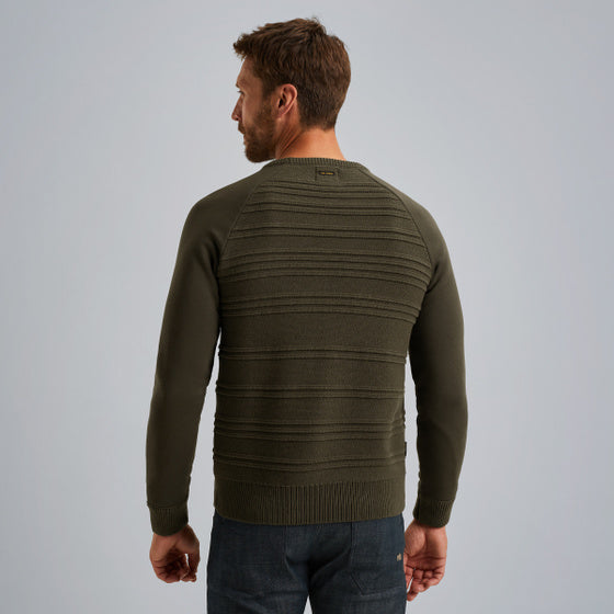 PKW2509323 8039 | Pullover aus einer Materialmischung