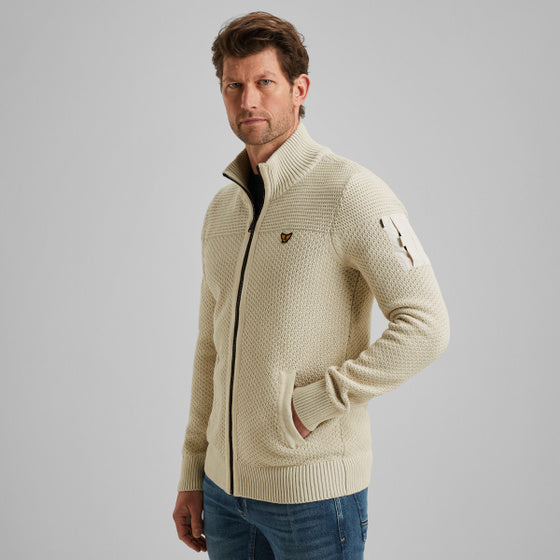 PKC2509356 7013 | Strickjacke mit Reißverschluss