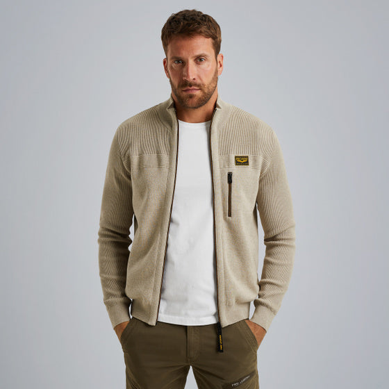 PKC2509368 8011 | Strickjacke mit Reißverschluss