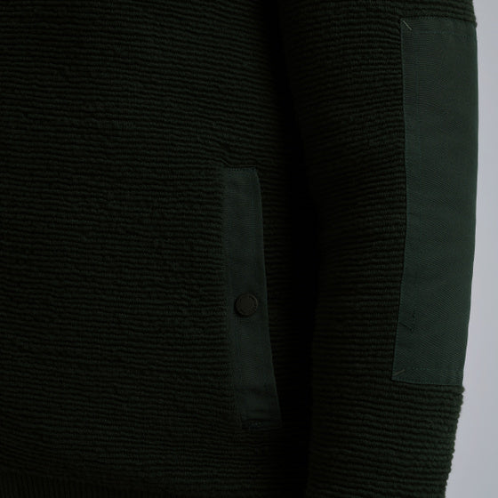 PKC2510322 6027 | Cardigan mit Ellbogen-Patches