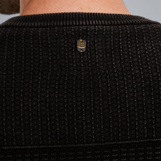 PKW2510309 999 | Pullover mit Garment-Dye-Waschung