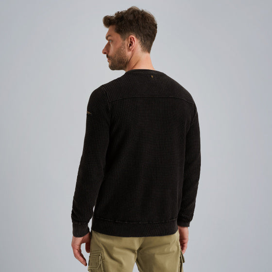 PKW2510309 999 | Pullover mit Garment-Dye-Waschung