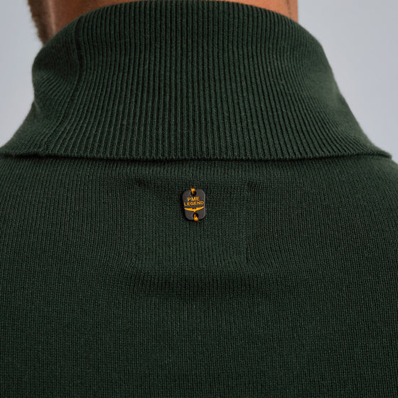 PKW2510307 6027 | Pullover mit Stehkragen