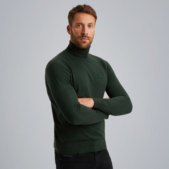 PKW2510307 6027 | Pullover mit Stehkragen