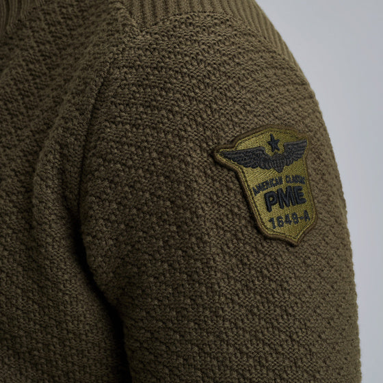 PKC2509367 8039 | Strickjacke mit Reißverschluss