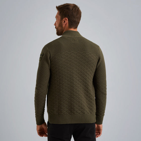 PKC2509367 8039 | Strickjacke mit Reißverschluss