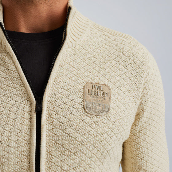 PKC2509367 7013 | Strickjacke mit Reißverschluss
