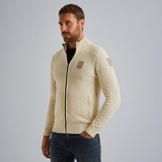 PKC2509367 7013 | Strickjacke mit Reißverschluss
