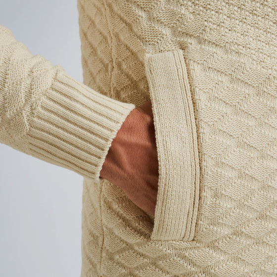 PKC2509367 7013 | Strickjacke mit Reißverschluss