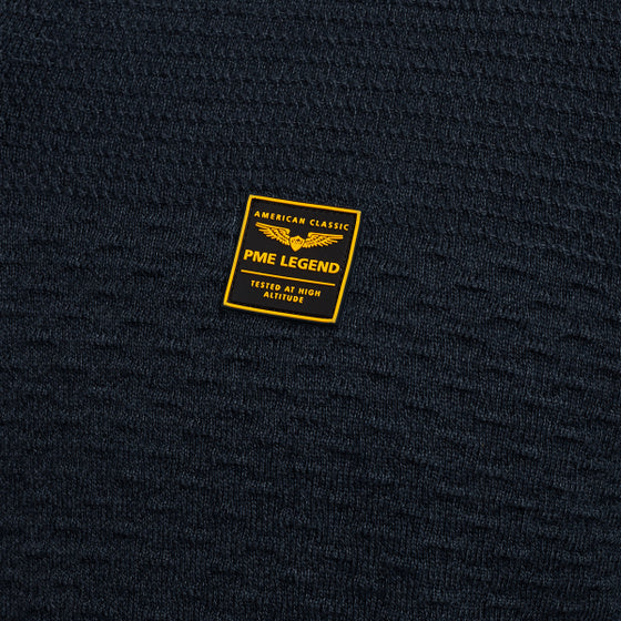PKW2510301 5281 | Pullover mit halbem Reißverschluss
