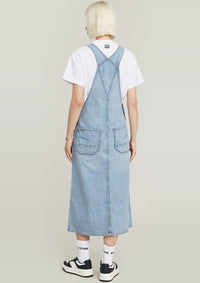 Thumbnail for D24351-D536-G339 G339 | Midi Dungaree Kleid