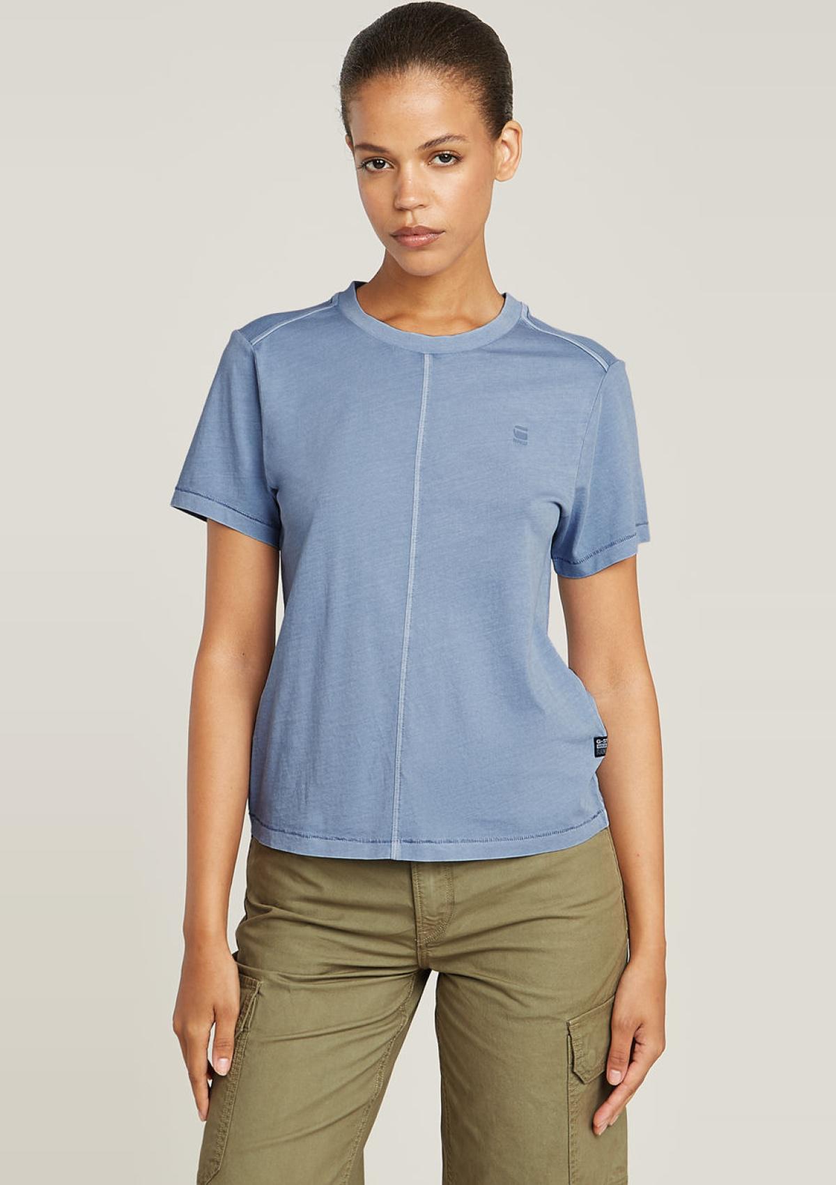 D24499-B059-H324 H324 | Overdyed Front Seam Top