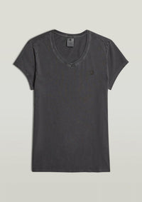 Thumbnail for D24533-B059-B564 B564 | Overdyed Eyben Slim V-Neck Top 2.0