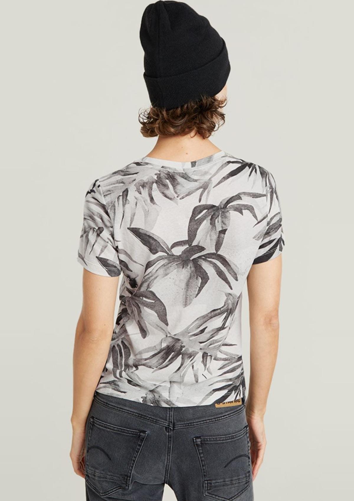 G-Star T-Shirts D24725-C565-G636 G636 | Palm Tree Allover Top
