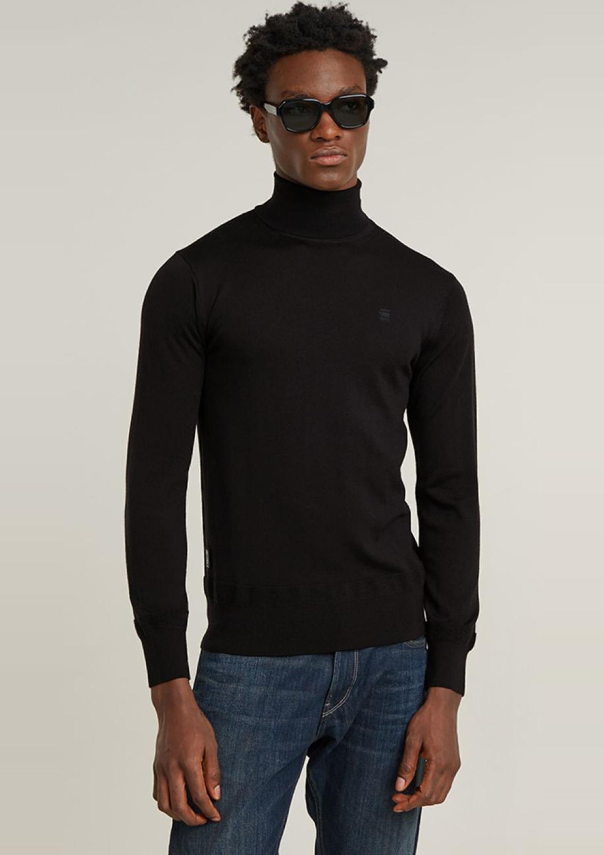 G-Star Pullover D25177-D847-6484 6484 | Premium Core Turtle Neck Knitted Pullover