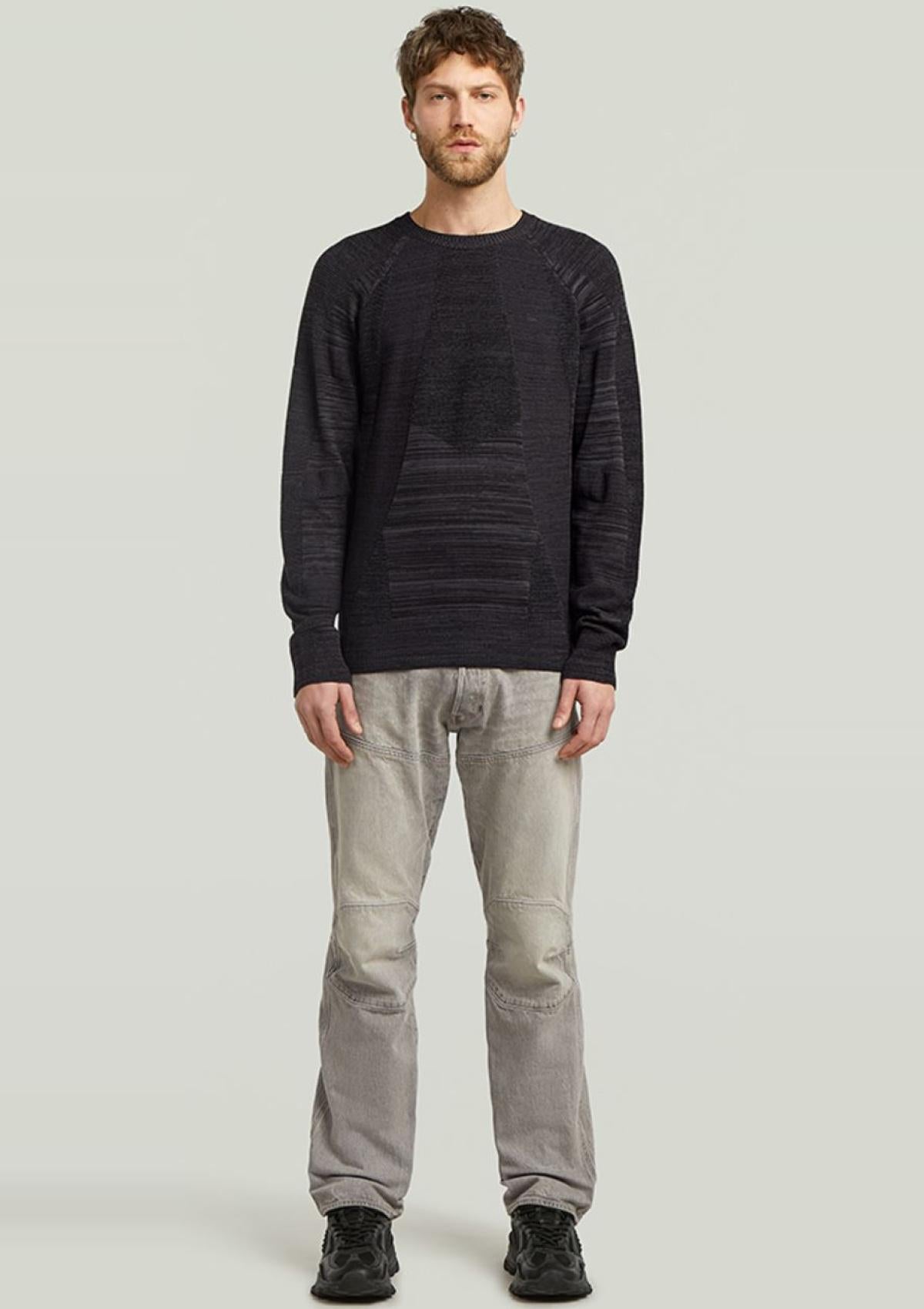 D26777-C259-7242 7242 | 3D Biker Ribbed Knit Pullover