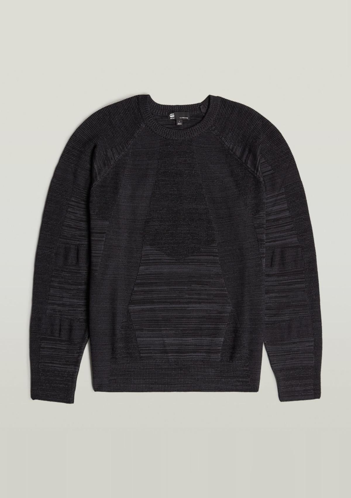 D26777-C259-7242 7242 | 3D Biker Ribbed Knit Pullover